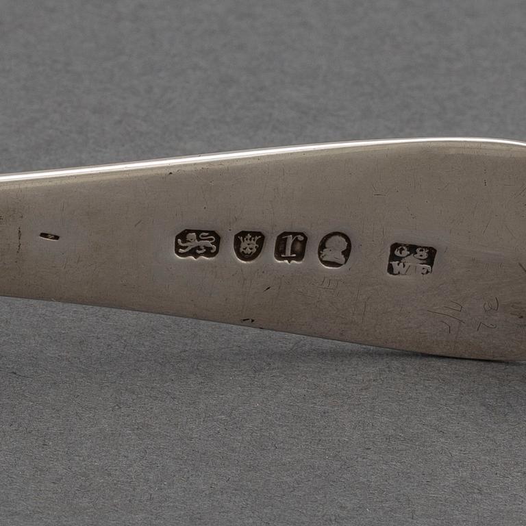 GEORGE SMITH (III) & WILLIAM FEARN, a silver serving spoon, London 1792.