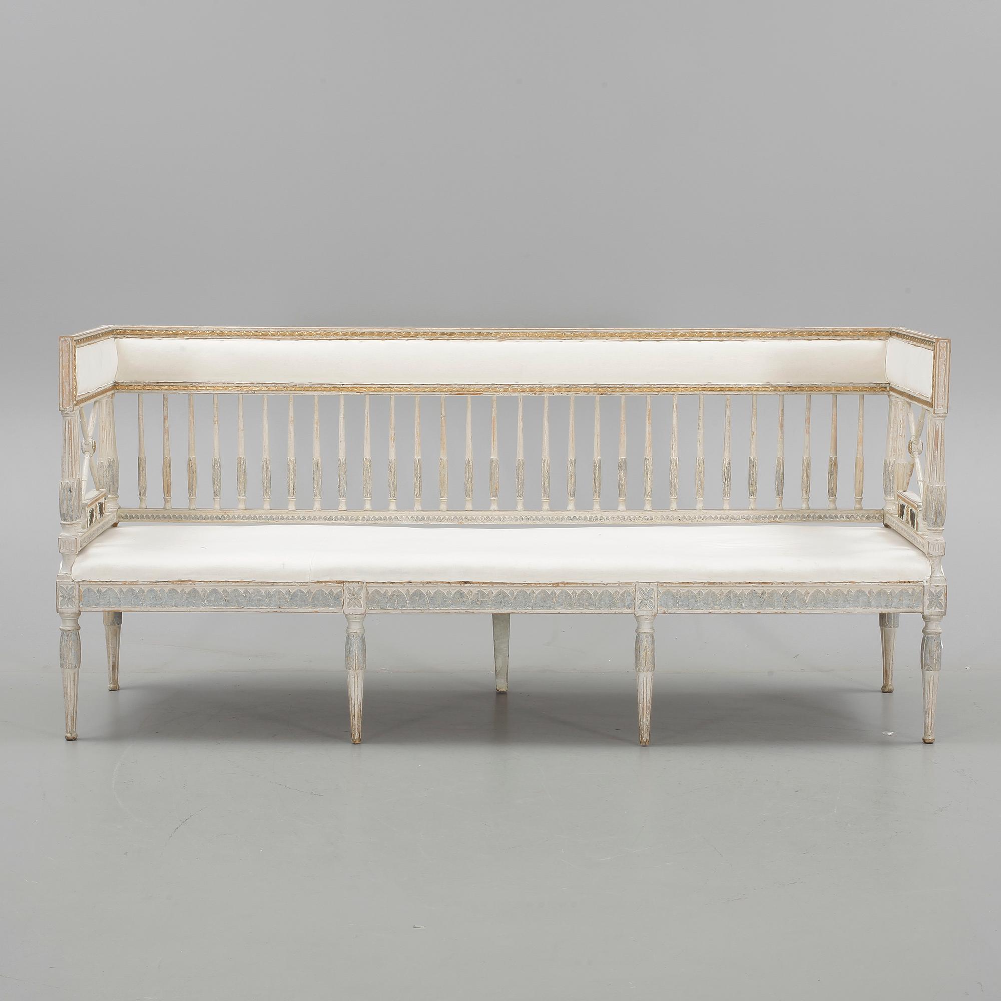 SOFFA, sengustaviansk. omkr år 1800.