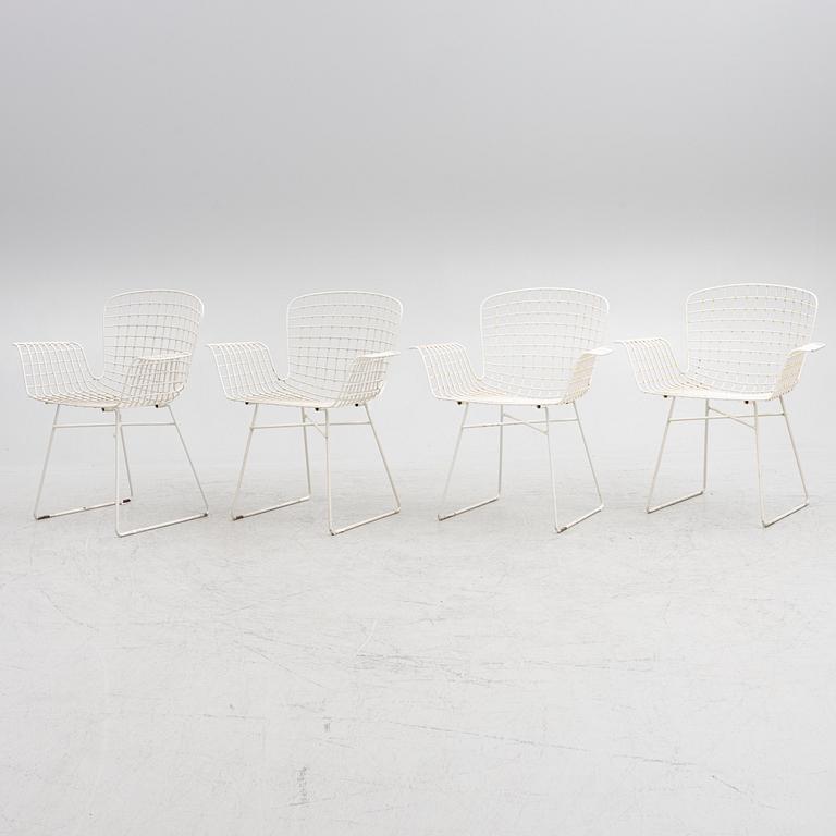 Four garden chairs, second half of the 20th century.