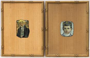 Bror Hillgren, Portrait of a Young Man and a Portrait of a Prince.