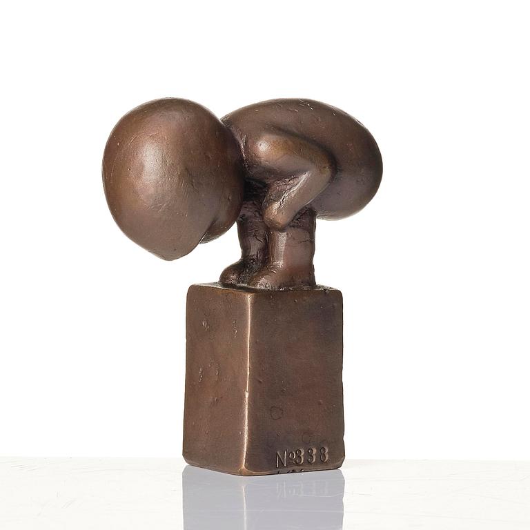 Lisa Larson, a "Myran" bronze sculpture, Scandia Present, ca 1978, ed. 338/999.