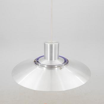 Jørgen Kastholm & Preben Juhl Fabricius, taklampa,"P376 KF1" Danmark, formgiven 1963 för Nordisk Solar.