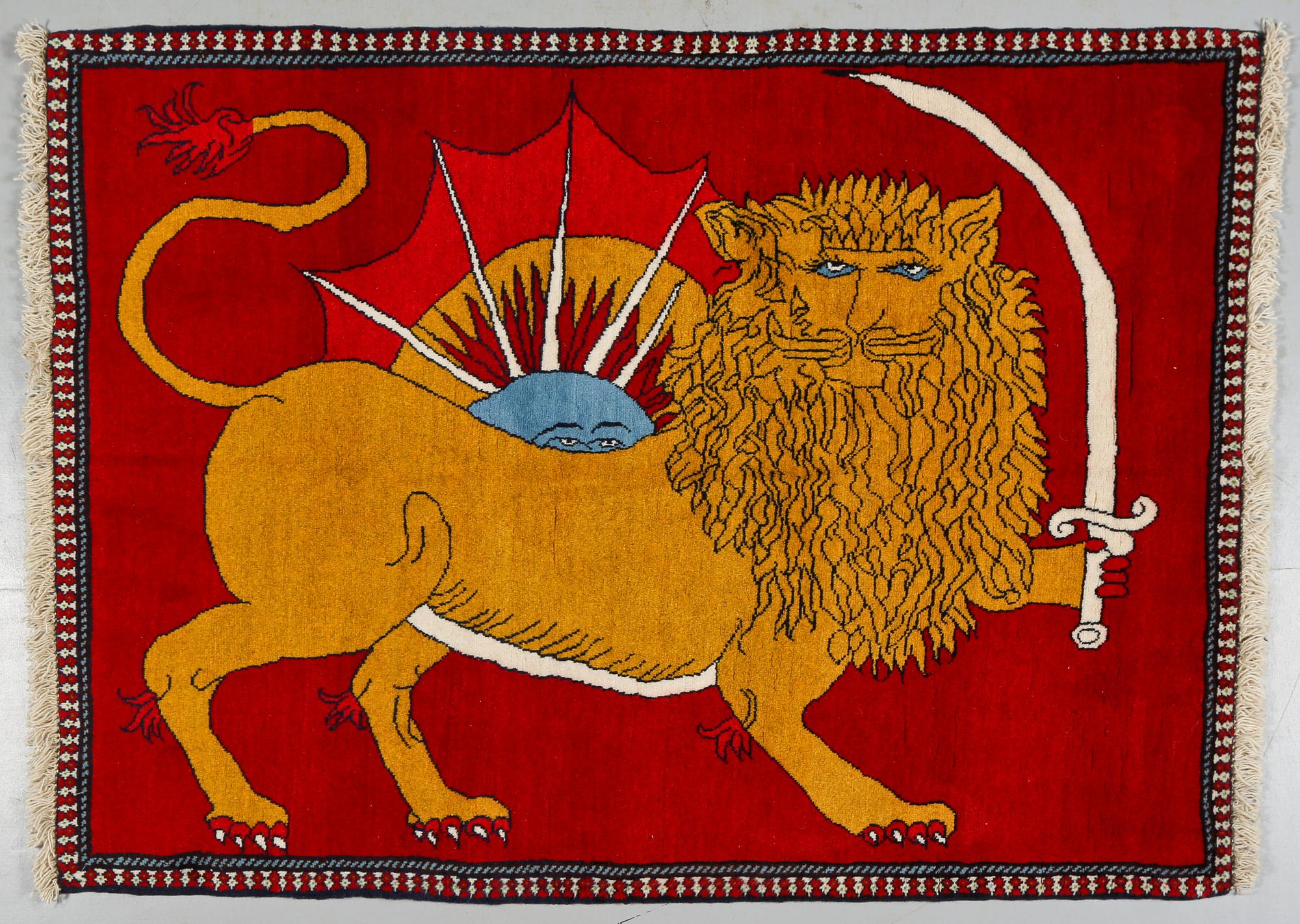 MATTA, troligen Shiraz, modern tillverkning. 142 x 105 cm.