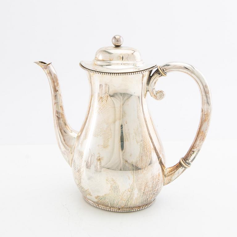 Coffee service, 3 pieces, silver, GAB, Stockholm, 1918.