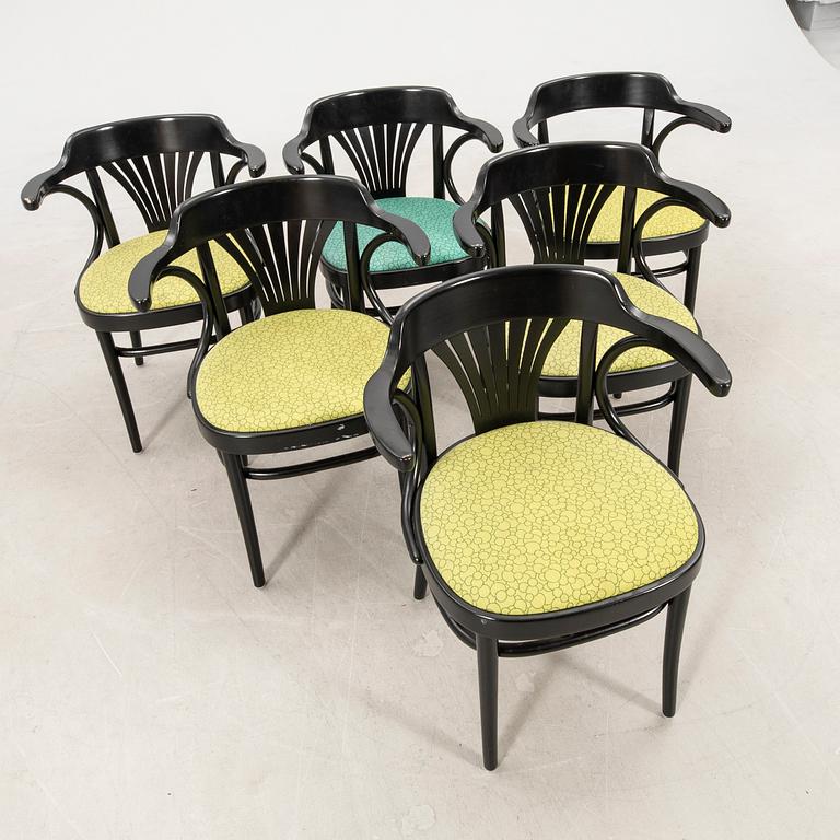 Chairs, 6 pieces, Gemla, late 20th/early 21st century.