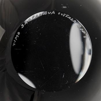 Timo Sarpaneva, veistos, "Claritas", signerad Timo Sarpaneva Iittala 2007.