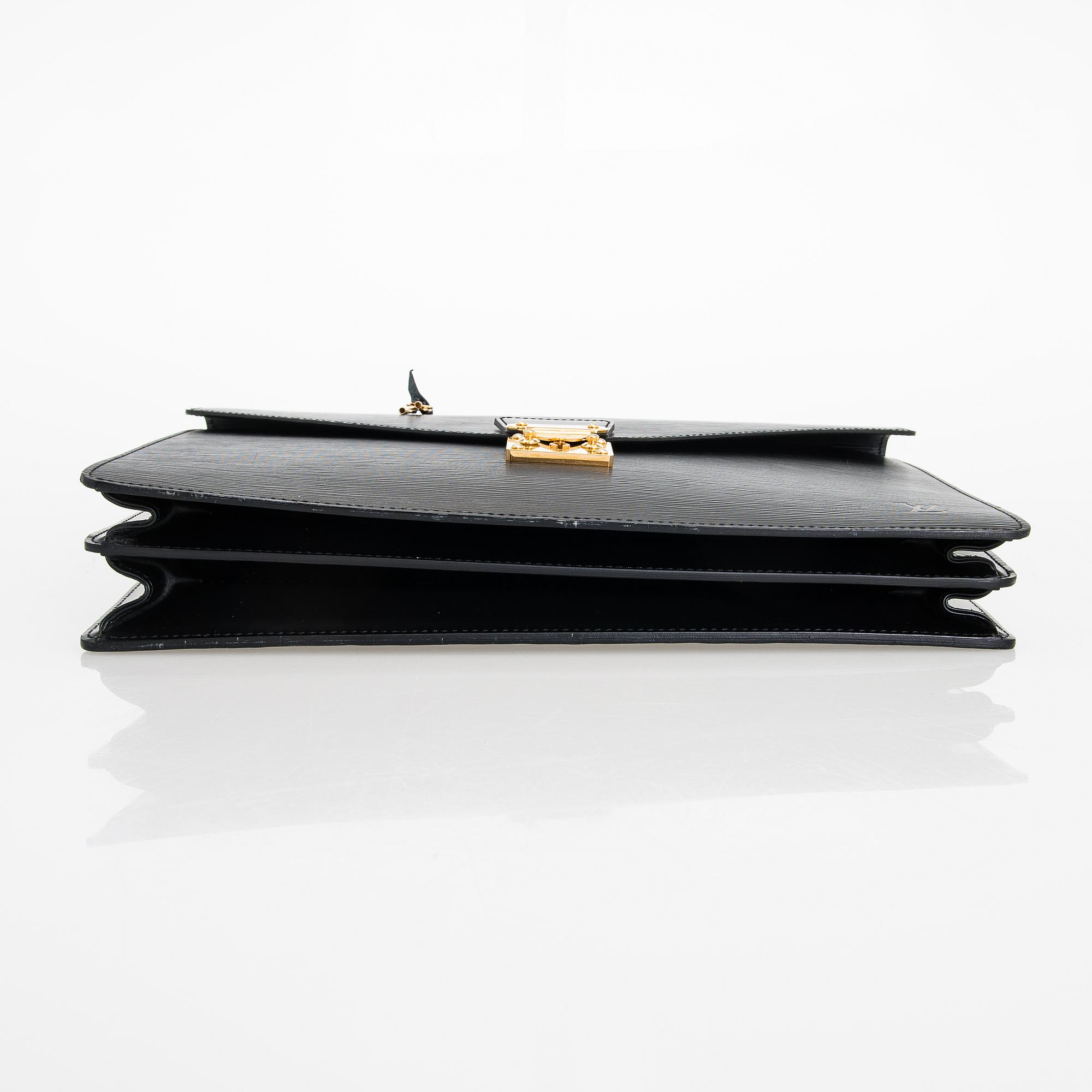 Louis Vuitton, An Epi leather 'Ambassador' Briefcase.