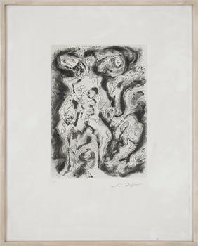 André Masson · ANDRÉ MASSON, litografi, signerad o numrerad 22/50.
