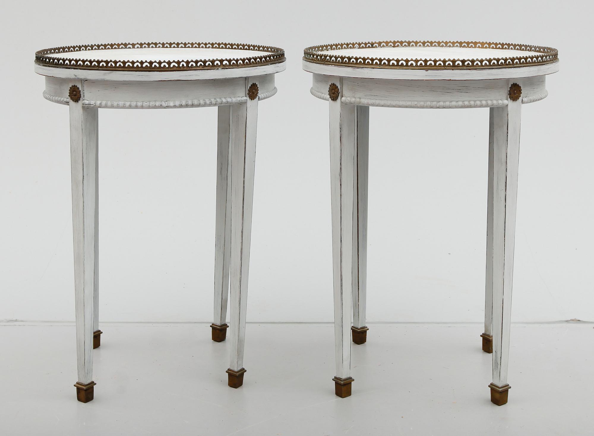 BORD, 1 par, gustaviansk stil, 1800-/1900-tal.