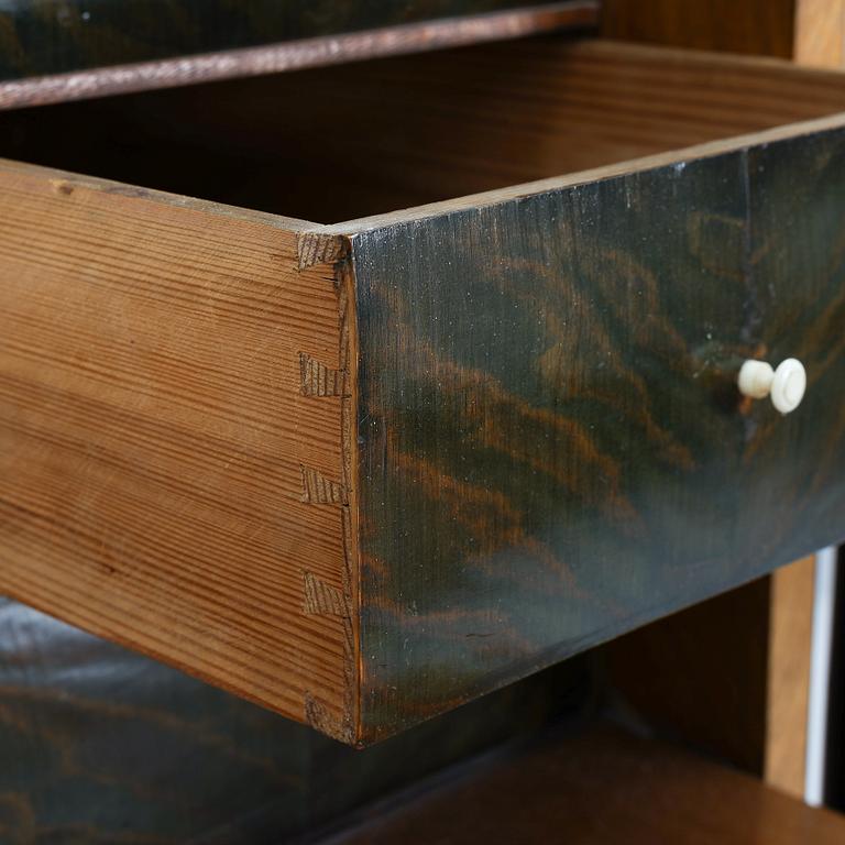 A secretaire, Empire-style, first half of the 20th century.