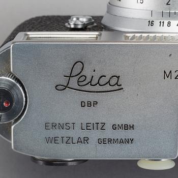 A LEICA M2 CAMERA AND LENS from 1963.