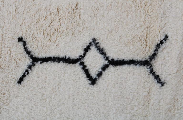 A rug, Morocco, ca 253 x 160 cm.