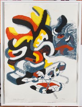 Olle Bonniér · BONNIÉR, OLLE. Färglitografi, sign o numr. 111/180.