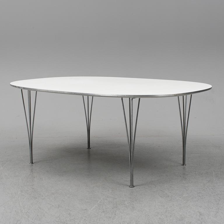 BRUNO MATHSSON & PIET HEIN, bord, "Superellips", Fritz Hansen, Danmark.