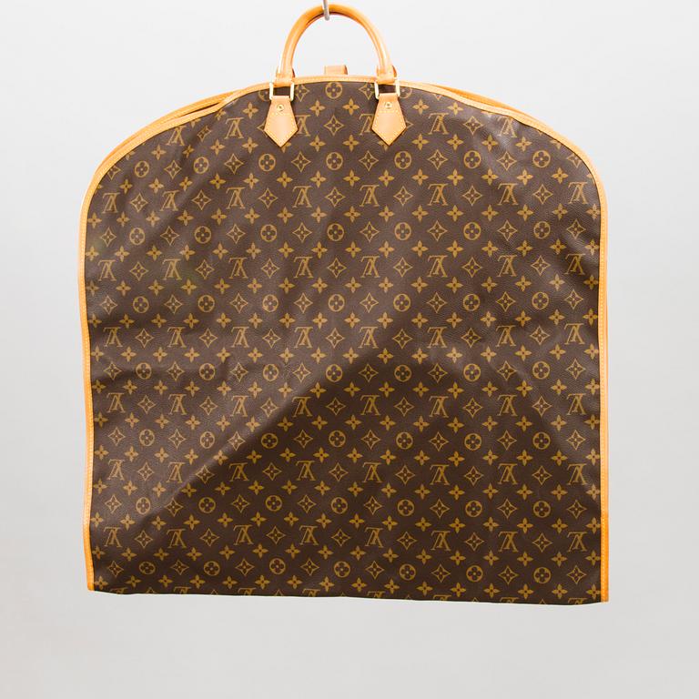 LOUIS VUITTON Monogram canvas Garment Cover / Bag.