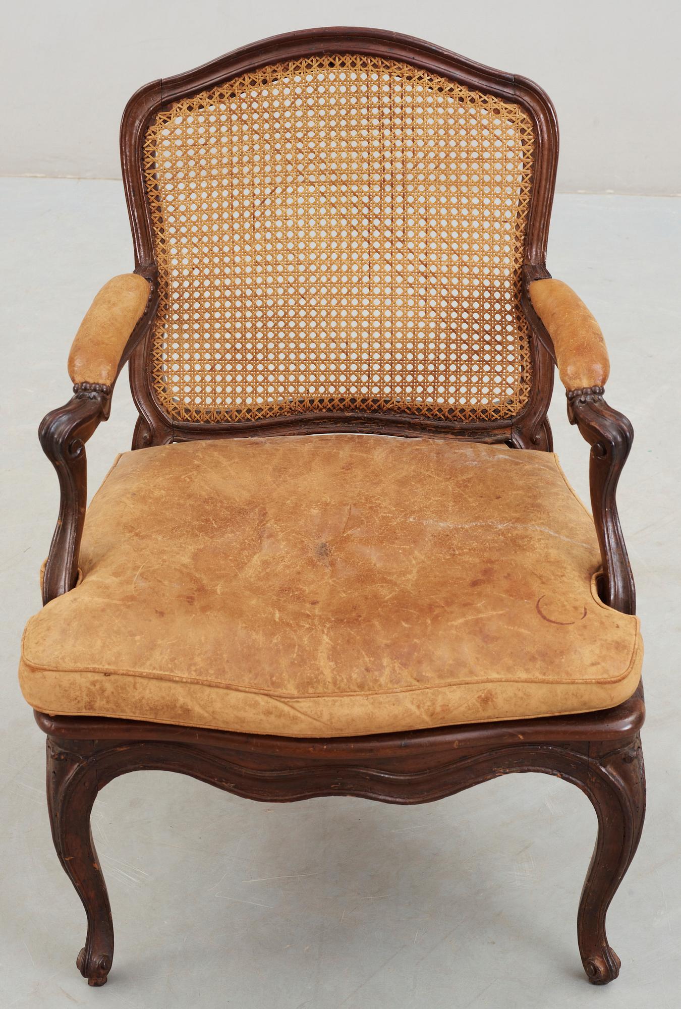 KARMSTOL, Louis XV, 1700-tal.