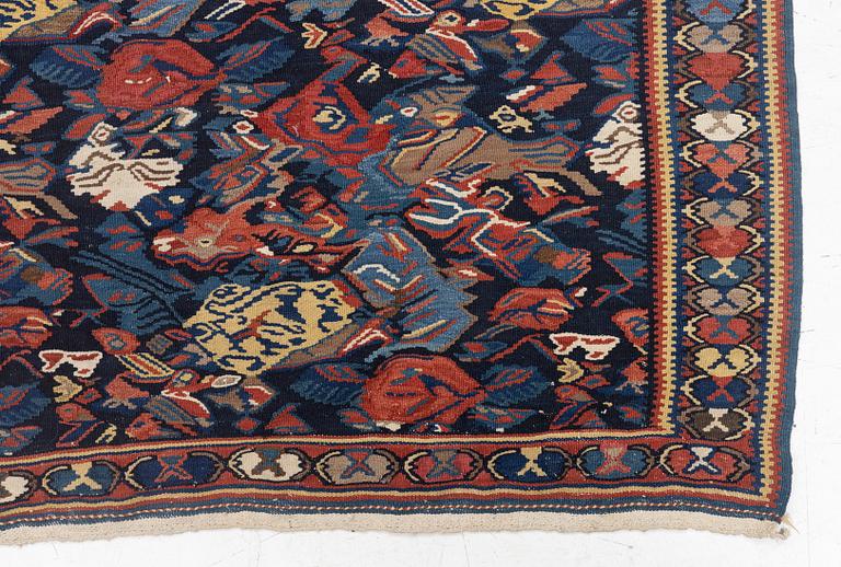 A Kilim rug, Senneh, approx. 199 x 132 cm.