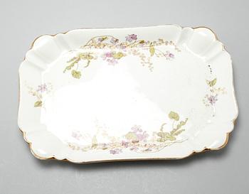 MATSERVIS, 49 delar, opakgods, "Viola", Gustavsberg, tillverkad 1895-1930.