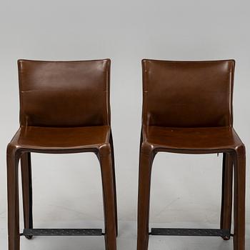 Mario Bellini, barstolar, 4 st "410 CAB" för Cassina, Italien, 2000-tal.
