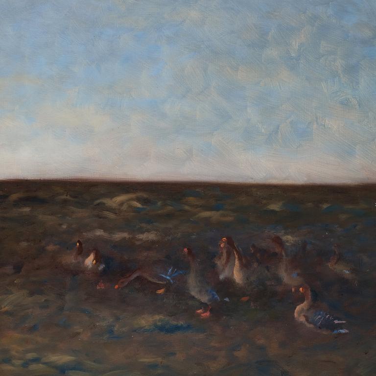 Bruno Liljefors, Geese.