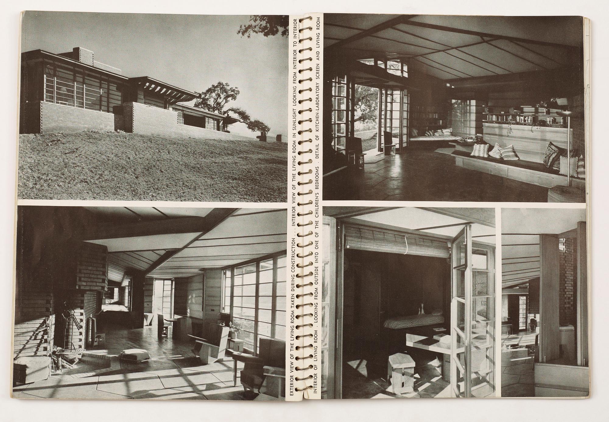 BOK / TIDSKRIFT, "The Architectural Forum, Frank Lloyd Wright", Time Inc. USA, 1938.