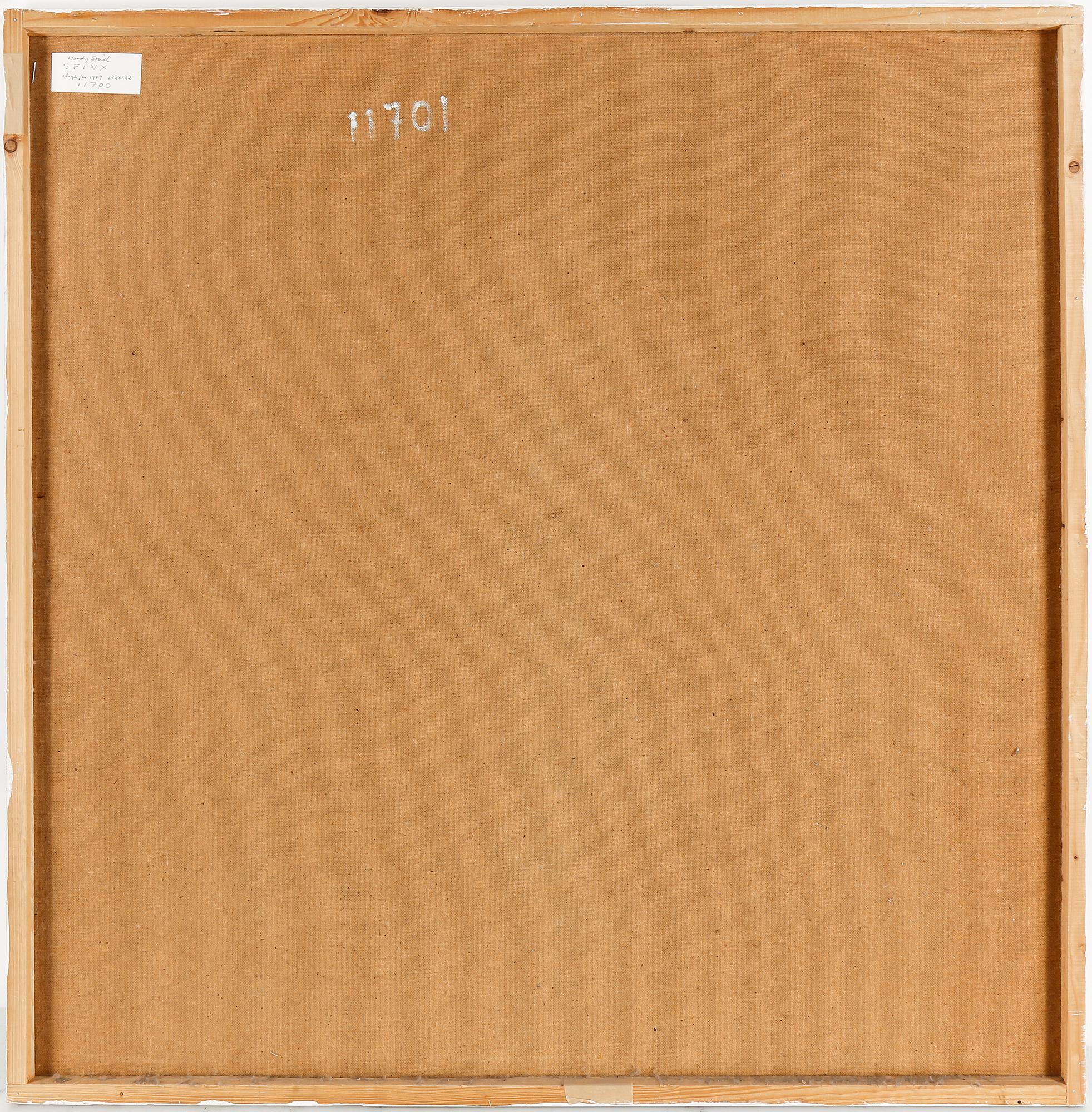 HARDY STRID, olja på pannå, signerad.