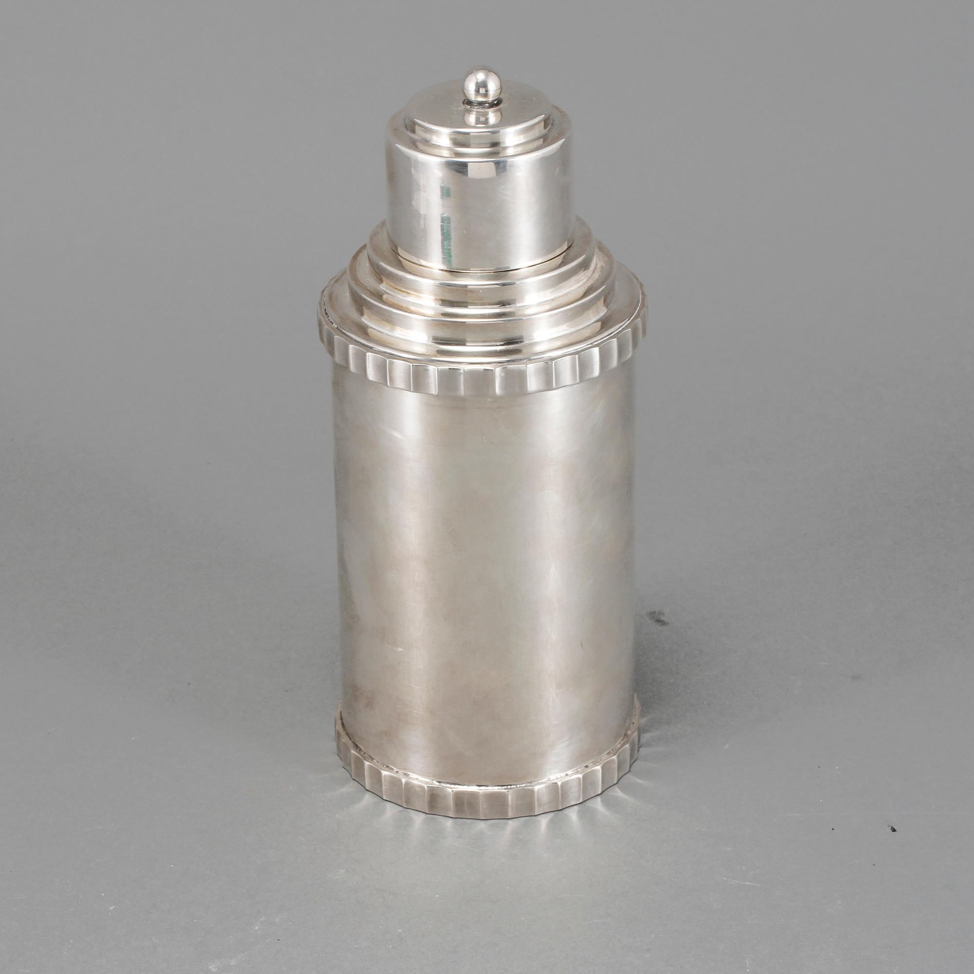 SHAKER, nysilver, Victoria, omkring 1900-talets mitt.