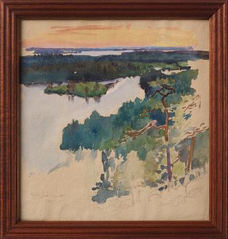 Eero Järnefelt, Lake Pielinen; View from Koli.