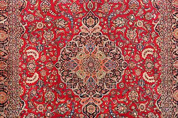 A carpet, Old Kashan, c. 435 x 325 cm.