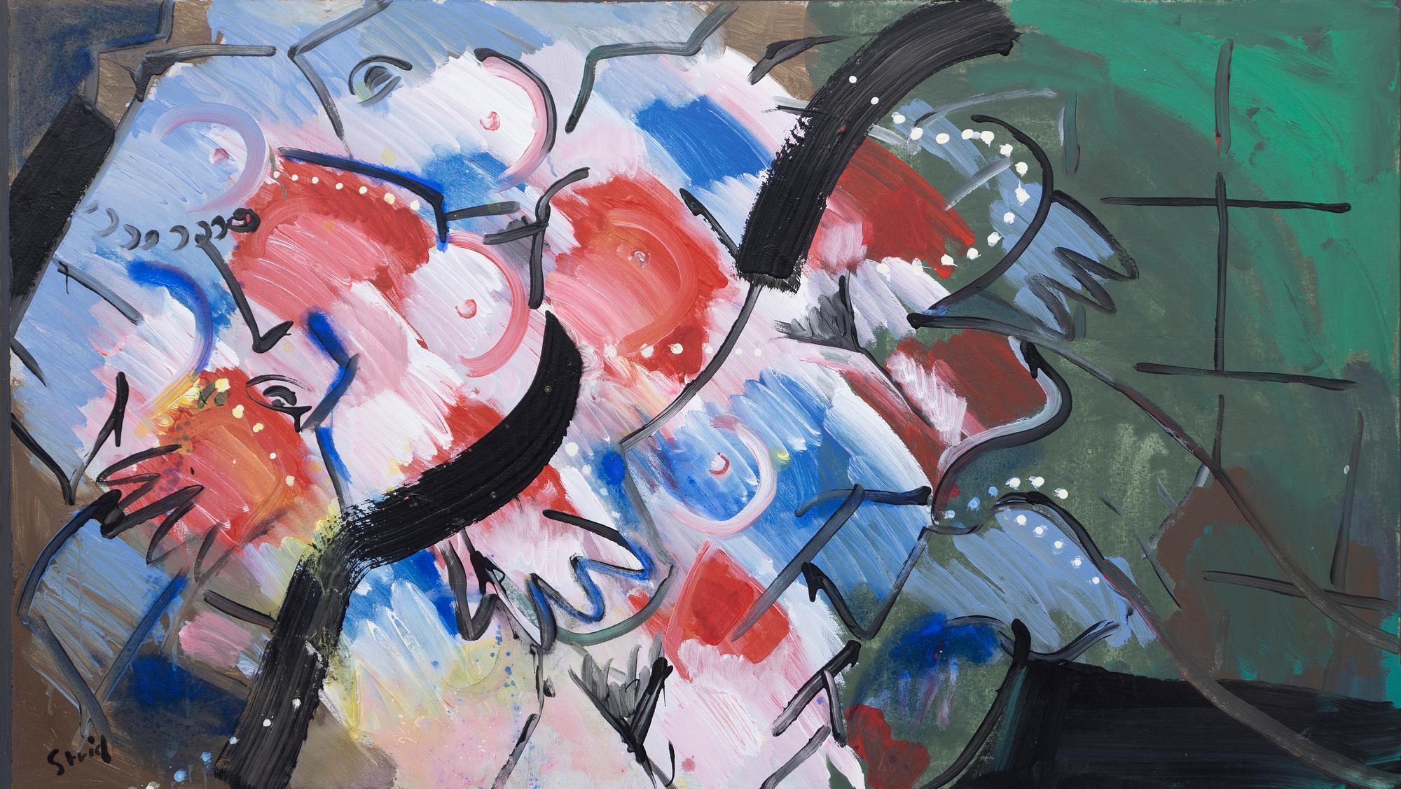 Hardy Strid, "Sabinerskornas erövring".