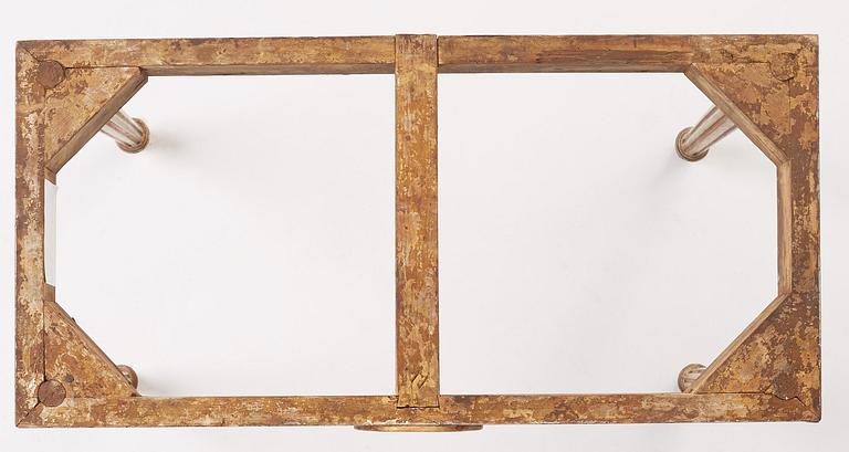 Konsolbord, Stockholmsarbete 1700-talets slut, Sengustavianskt.
