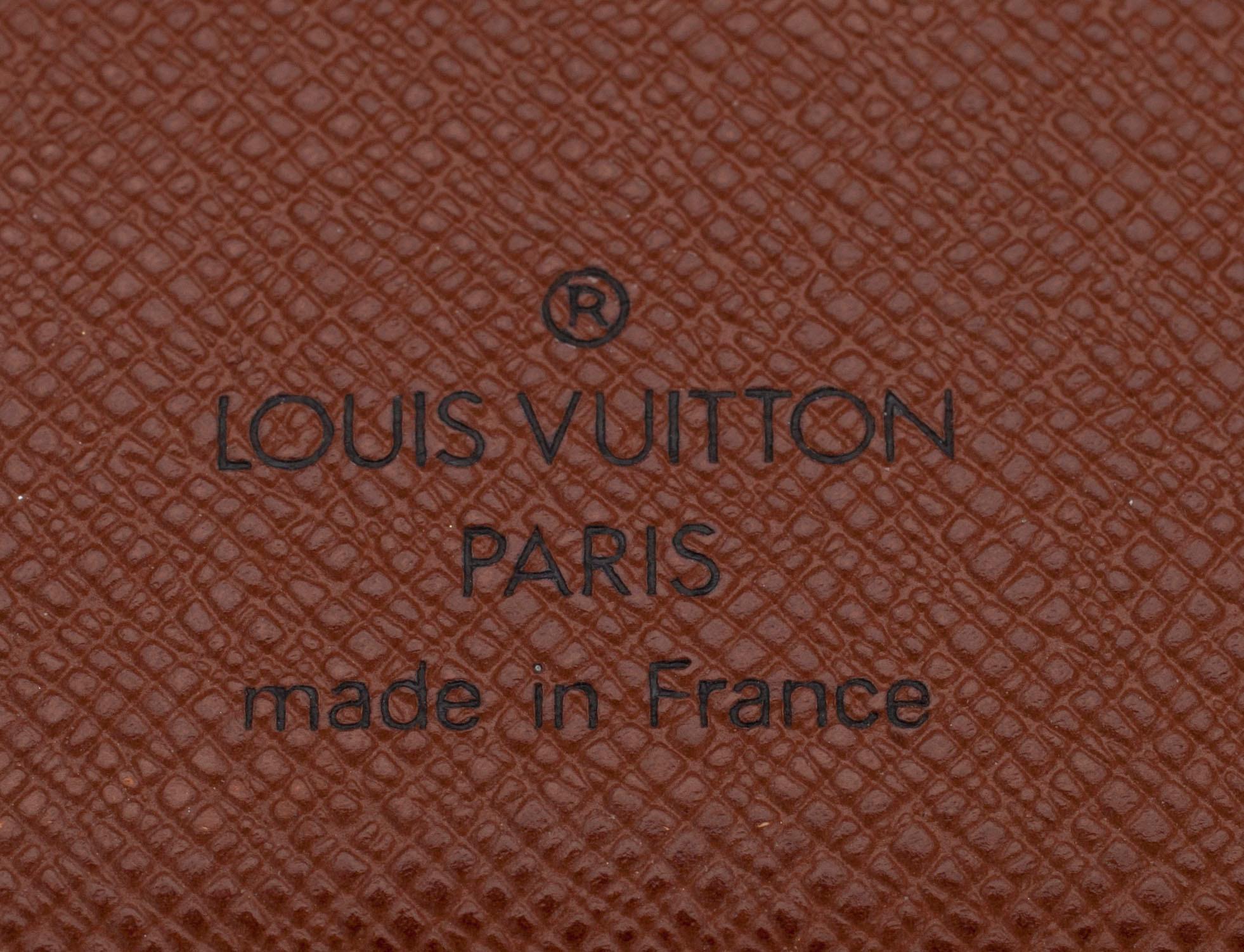 FILOFAX, "Small Agenda Ring Cover" Louis Vuitton.