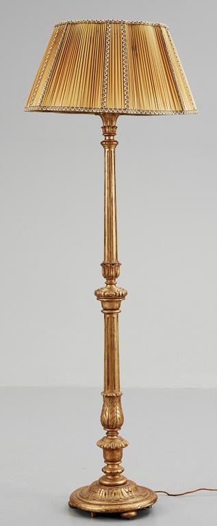 GOLVLAMPA, gustaviansk stil. 1800-tal.