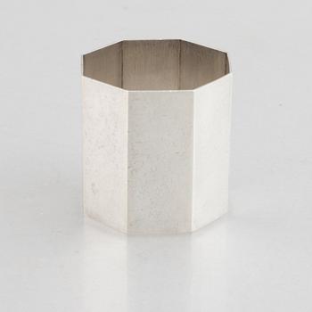 Wiwen Nilsson, napkin ring, sterling silver, Anders Nilsson, Lund 1946.
