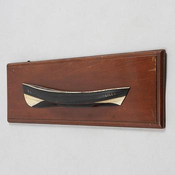 A boat model, 'Liley', first half of the 20th century.