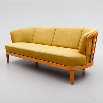 SOFFA OCH KARMSTOL, "Lindegård", Carl Malmsten, 1959.