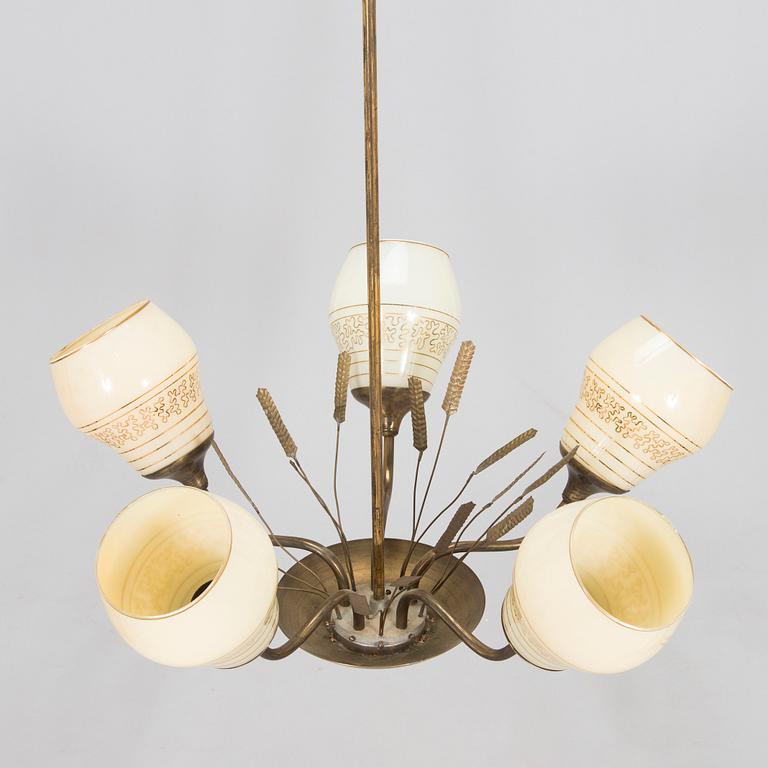 Lisa Johansson-Pape, A ceiling lamp, Stockmann, mid-20th century.