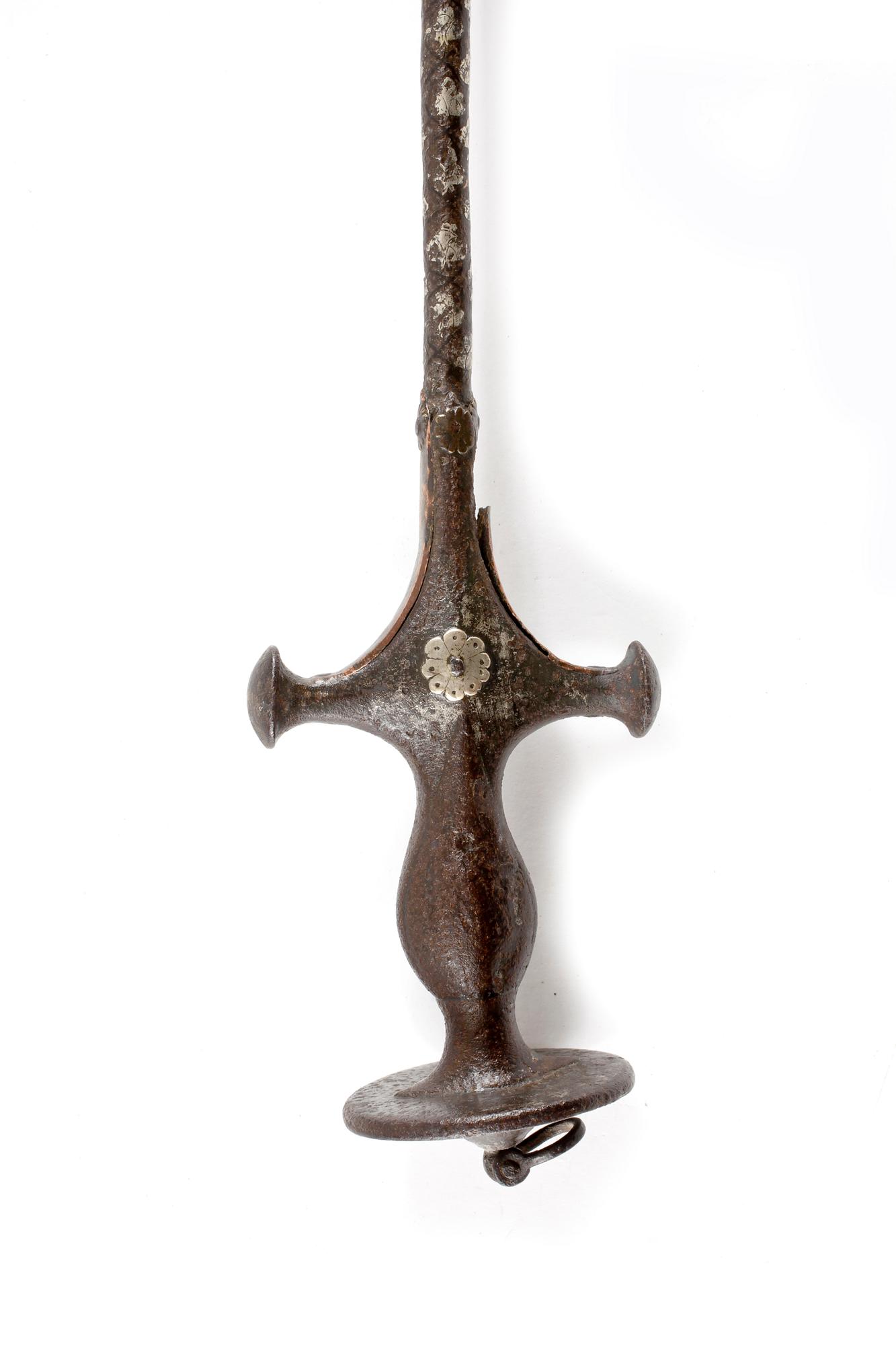 STRIDSKLUBBA, indopersisk, 1800-tal.