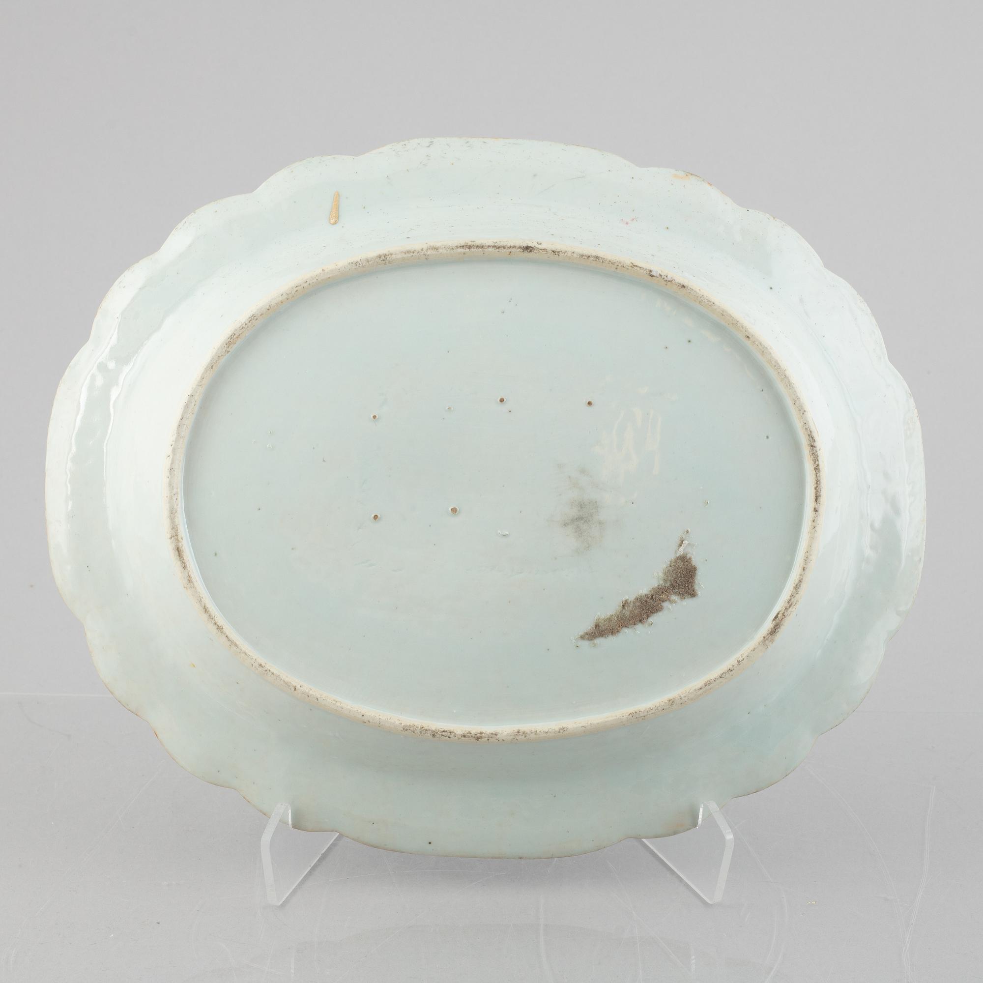 Terrinfat, porslin, Kina, Qianlong (1736-95).