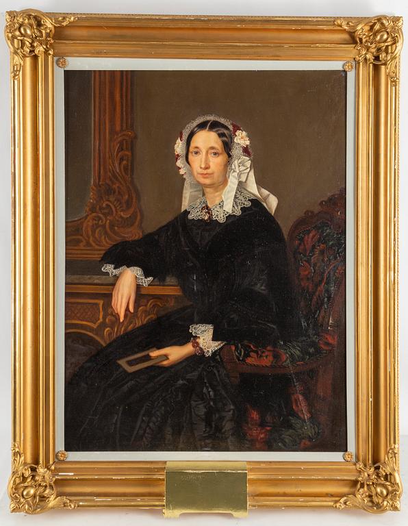 PER SÖDERMARK, kopia efter,  olja på duk, utförd av Lagerberg.