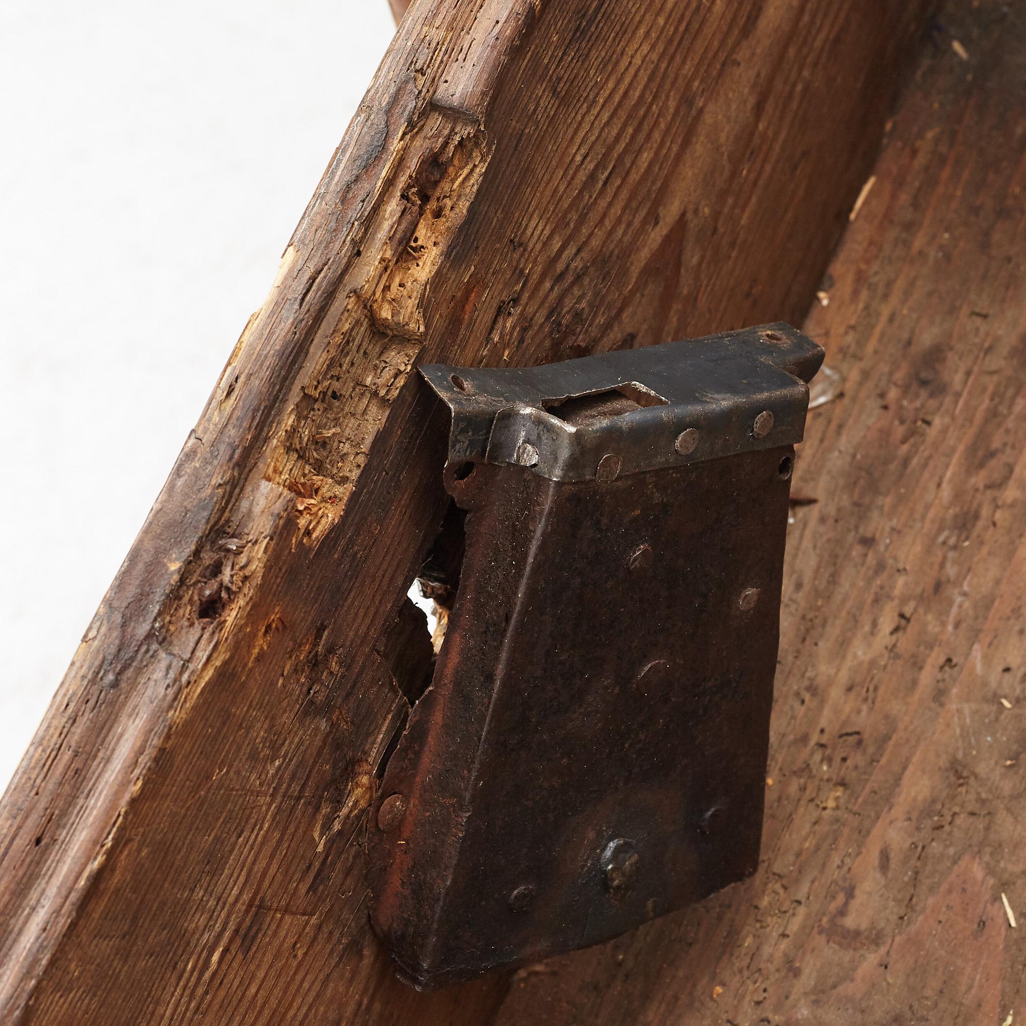 A chest, dated 1745.