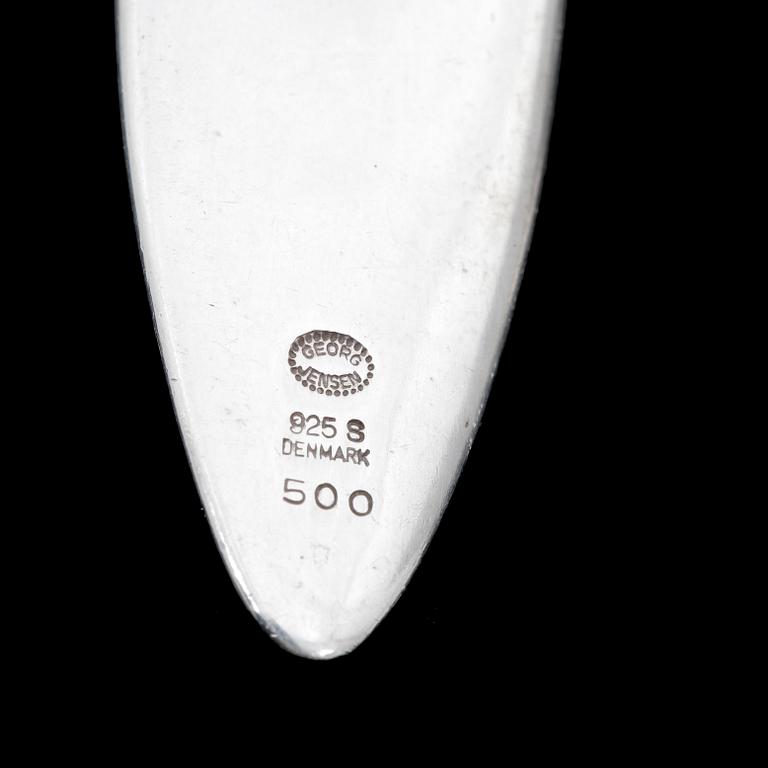 SMYCKEN, 3 delar, sterling silver, Georg Jensen, Danmark 1900-talets andra hälft.