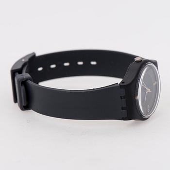 ARMBANDSUR 4 ST, SWATCH, två herr och två damur 1980-tal.