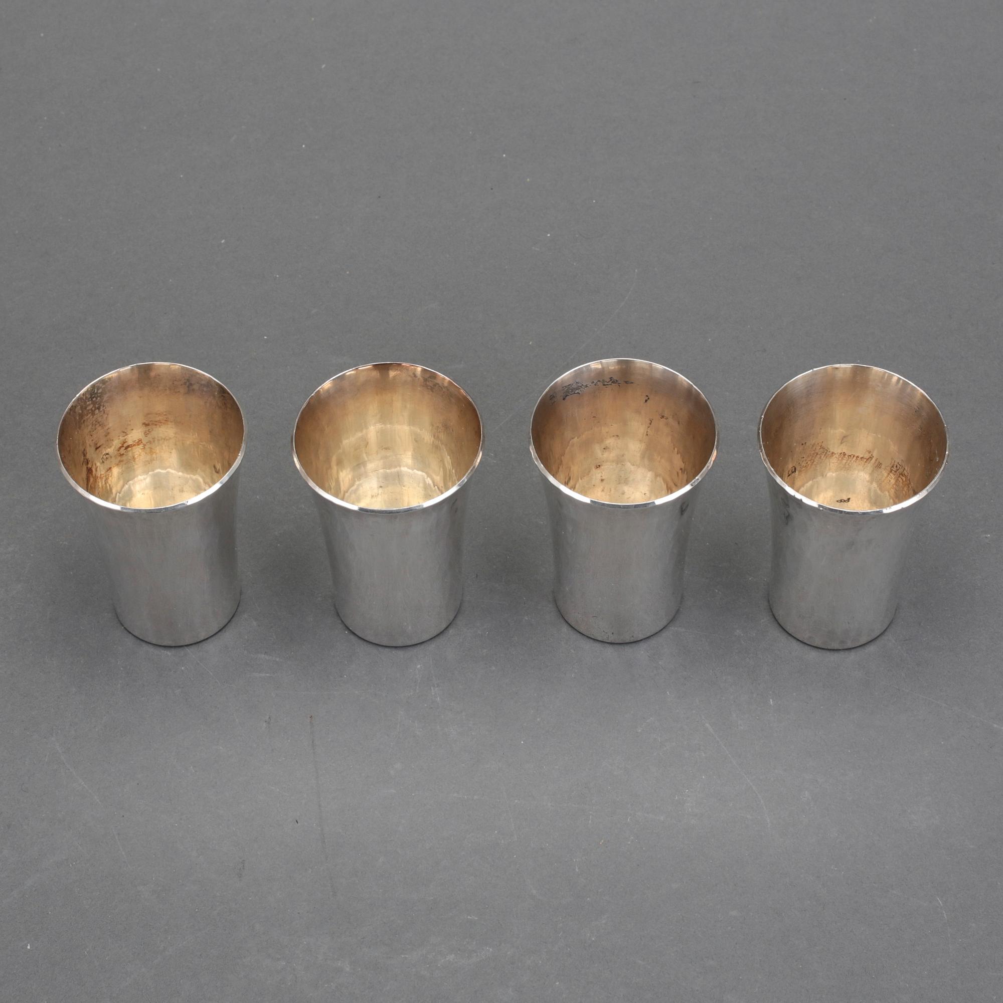KOPPAR, sterlingsilver, Erik Löfman, MGAB, 1972, tot vikt ca 275,3 gram.