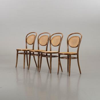 FOUR CHAIRS FROM THE SECOND HALF OF 20TH CENTURY.