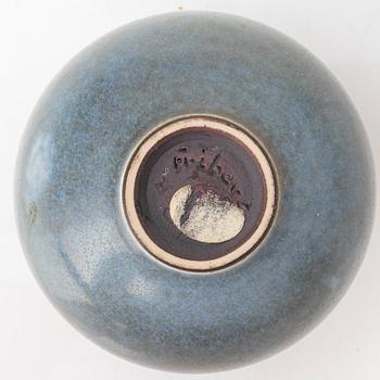 Berndt Friberg, a stoneware miniature vase, Gustavsbergs Studio, Sweden.