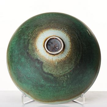 Kyllikki Salmenhaara, a stoneware bowl, Arabia, Finland 1950's.