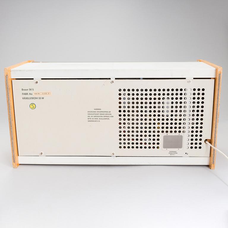 RADIOGRAMMOFON, "Phonosuper SK-5", Hans Gugelot & Dieter Rams, Braun AG, Tyskland, 1950-60-tal.