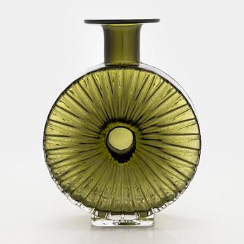 Helena Tynell, "Aurinkopullo " Riihimäen Lasi Oy. Valmistettu 1964-1974.