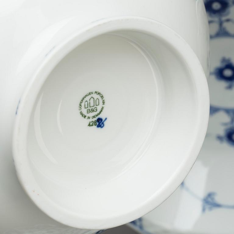 SERVIS, 75 dlr, "Blå malet", Bing o Gröndahl, porslin, 1900-talets andra hälft.